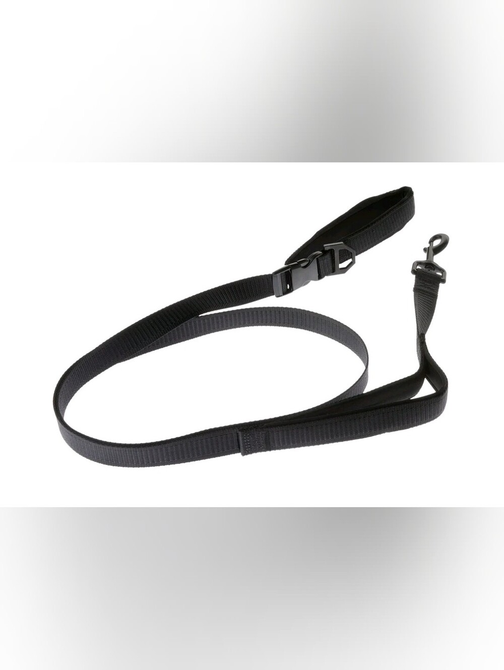 Vibrant Life 6' Adjustable Hands-Free Leash, Black
